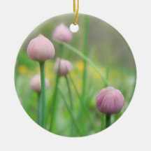 Herb Garden - Chive Buds Ornament