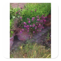 Herb Garden Square Sticker