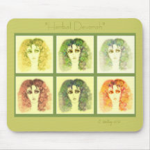 Herbal Devorah Mousepad