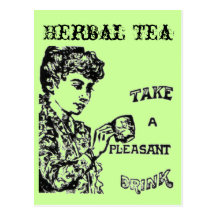 Herbal Tea postcard