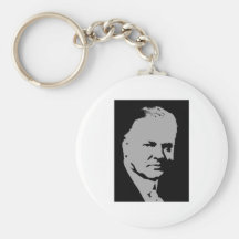 Herbert Hoover silhouette Keychain