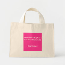 Herbivorous Euphoria-Buddha's Ninth Fold Tote Bag