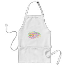 Herbs and Spices Wordle Apron