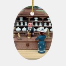 Herbs shop dollhouse christmas tree ornament