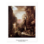 Hercules And The Hydra Lernaean By Moreau, Gustave Postcards