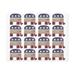 Herd of Elephants, Republican Postcard