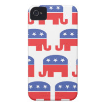 Herd of Republican Elephants iPhone 4 Covers