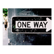 Herd, this way.. post card