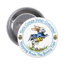 Here Comes Peter Cottontail Pin