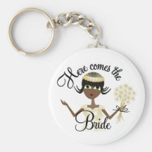 Here Comes The Bride Keychain