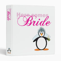 Here Comes the Bride - Pengo 3 Ring Binder