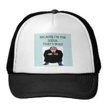 here comes the judge trucker hat