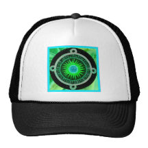 Here comes the sun trucker hat
