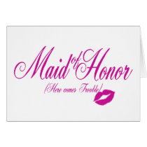 Here Comes Trouble/ Maid of Honour