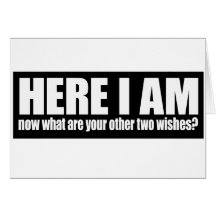 here I am Greeting Cards
