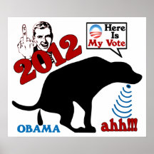 Here Is My Vote Print