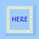 Here Stateroom Door Marker magnets