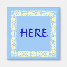 Here Stateroom Door Marker Refrigerator Magnets