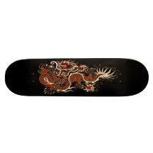Here There Be Dragons Deck Skate Boards