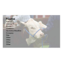 Hereford Cattle Business Card