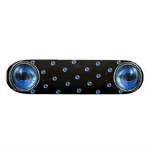 Here's Looking at You Custom Skateboard