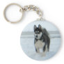 Here's Trouble Key Chain