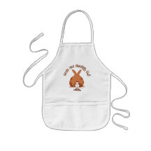 Here's your chocolate Kid's Apron