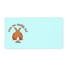 Here's Your Chocolate Labels