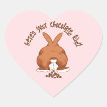 Here's Your Chocolate Stickers