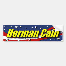 Herman Caïn 2012 Autocollants Pour Voiture