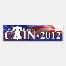Herman Caïn 2012 Autocollants Pour Voiture