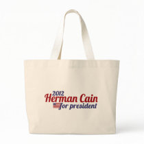 Herman Cain 2012 Canvas Bag