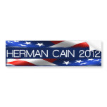Herman Cain 2012 bumper stickers