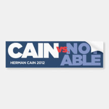 Herman Cain 2012 Bumper Stickers