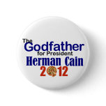 Herman Cain 2012 Button