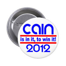 Herman Cain 2012 Button