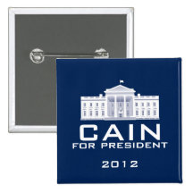 Herman Cain 2012 Buttons