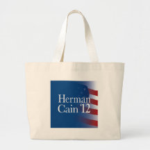 Herman Cain 2012 Canvas Bags