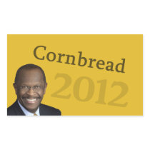 Herman Cain 2012 Cornbread Sticker