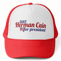 Herman Cain 2012 Mesh Hat