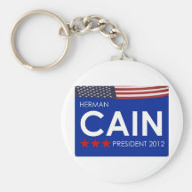 Herman Cain 2012 Key Chain