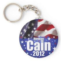 Herman Cain 2012 Key Chain