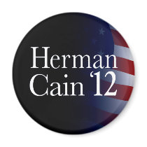Herman Cain 2012 Fridge Magnets