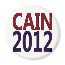 Herman Cain 2012 Refrigerator Magnets