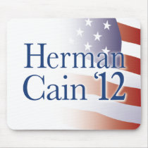 Herman Cain 2012 Mousepad