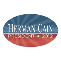 Herman Cain 2012 stickers