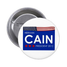 Herman Cain 2012 Pins