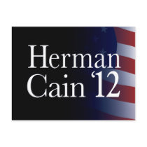 Herman Cain 2012 Post Cards