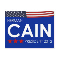 Herman Cain 2012 Post Cards