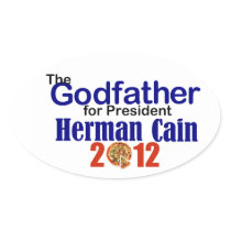 Herman Cain 2012 Sticker